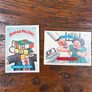 Garbage Pail Kids cards